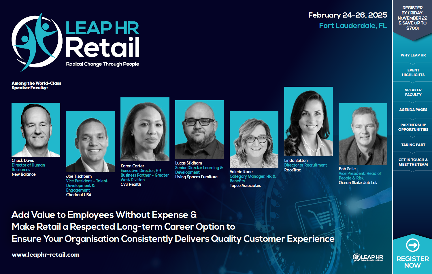 Leap HR Retail Front Page