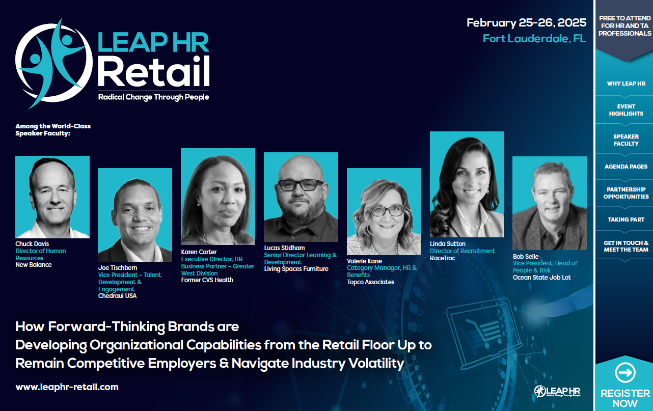 Leap HR: Retail - Brochure Front Page